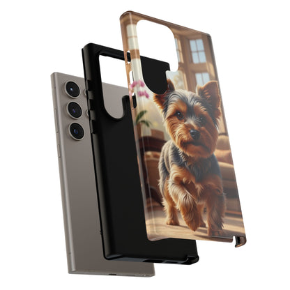 Yorkshire Terrier Phone Case – Cute Yorkie Puppy Tough Case (iPhone, Samsung, Pixel)