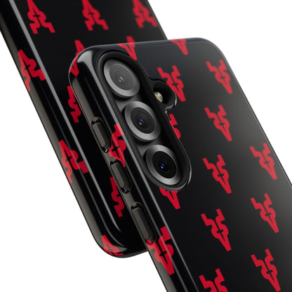 Mazatlán Bull Phone Case – Black Red Streetwear Tough Shockproof Cover