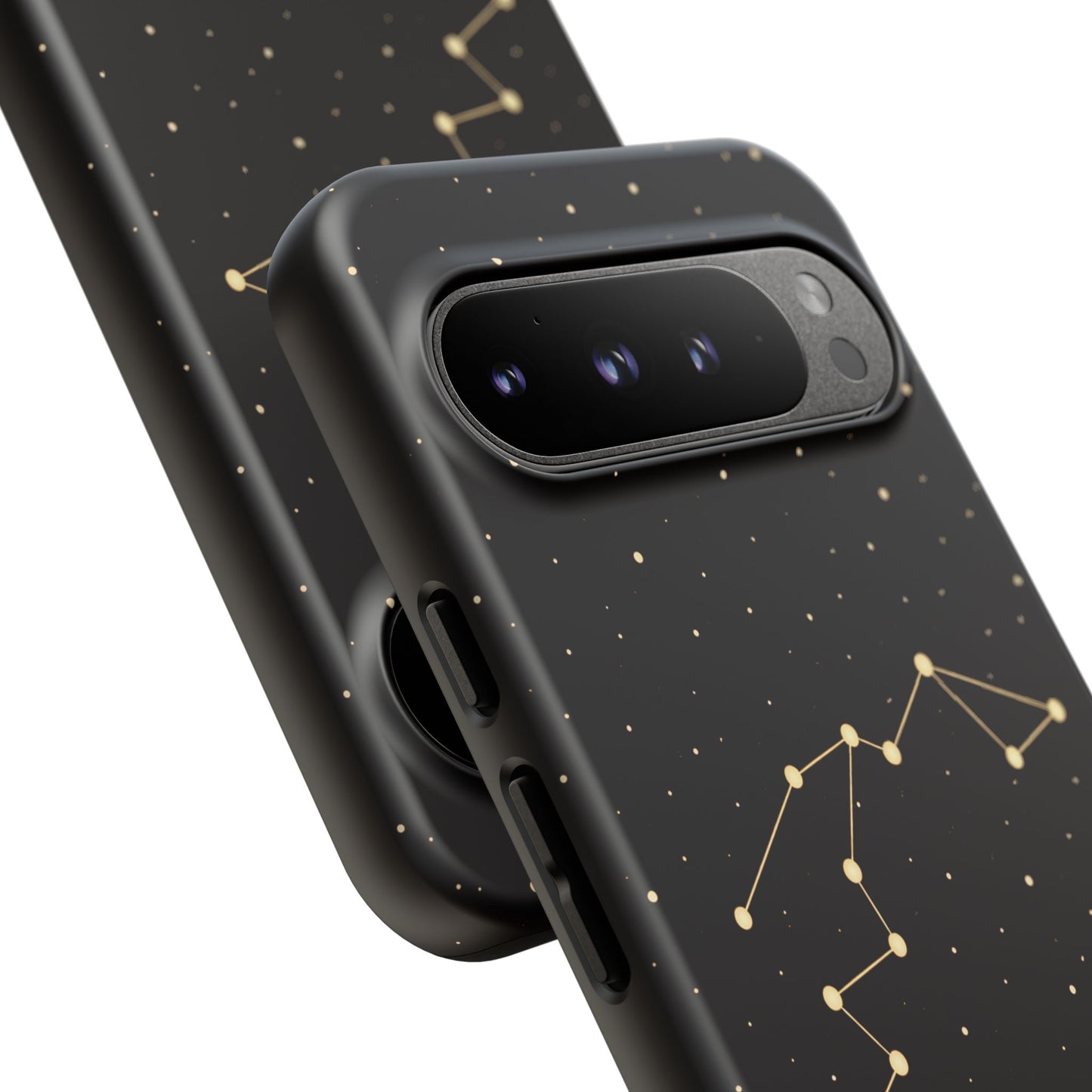 Aquarius Zodiac Constellation Phone Case – Luxe Gold Celestial Cover