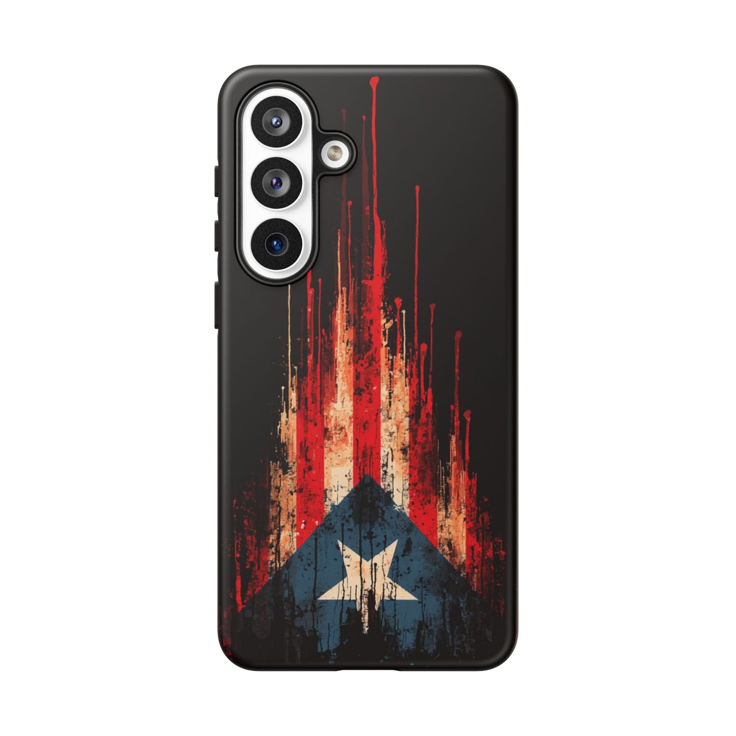 Puerto Rico Flag Phone Case | Distressed Puerto Rican Flag Tough Case | Boricua Pride Protective iPhone Samsung Cover