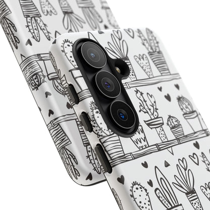 Cactus Succulent Phone Case Cute Plant Aesthetic iPhone Samsung Cover
