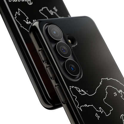Panama Outline Phone Case – Minimal Country Map Tough Case (iPhone, Samsung, Pixel)
