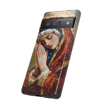 Virgin Mary Phone Case, Catholic Phone Case, Christian Aesthetic Case, Religious iPhone Case, Saint Art Case, Faith Gift