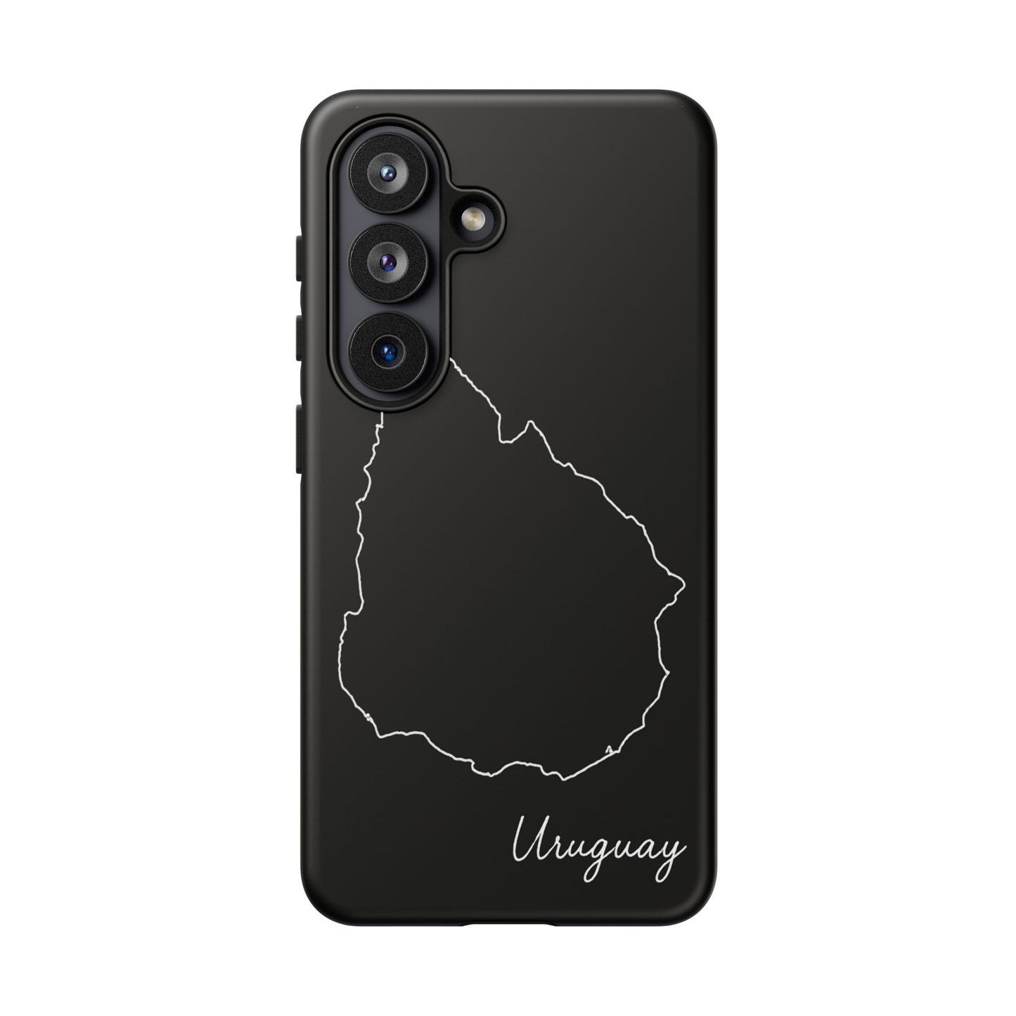 Uruguay Outline Phone Case – Minimal Country Map Tough Case (iPhone, Samsung, Pixel)