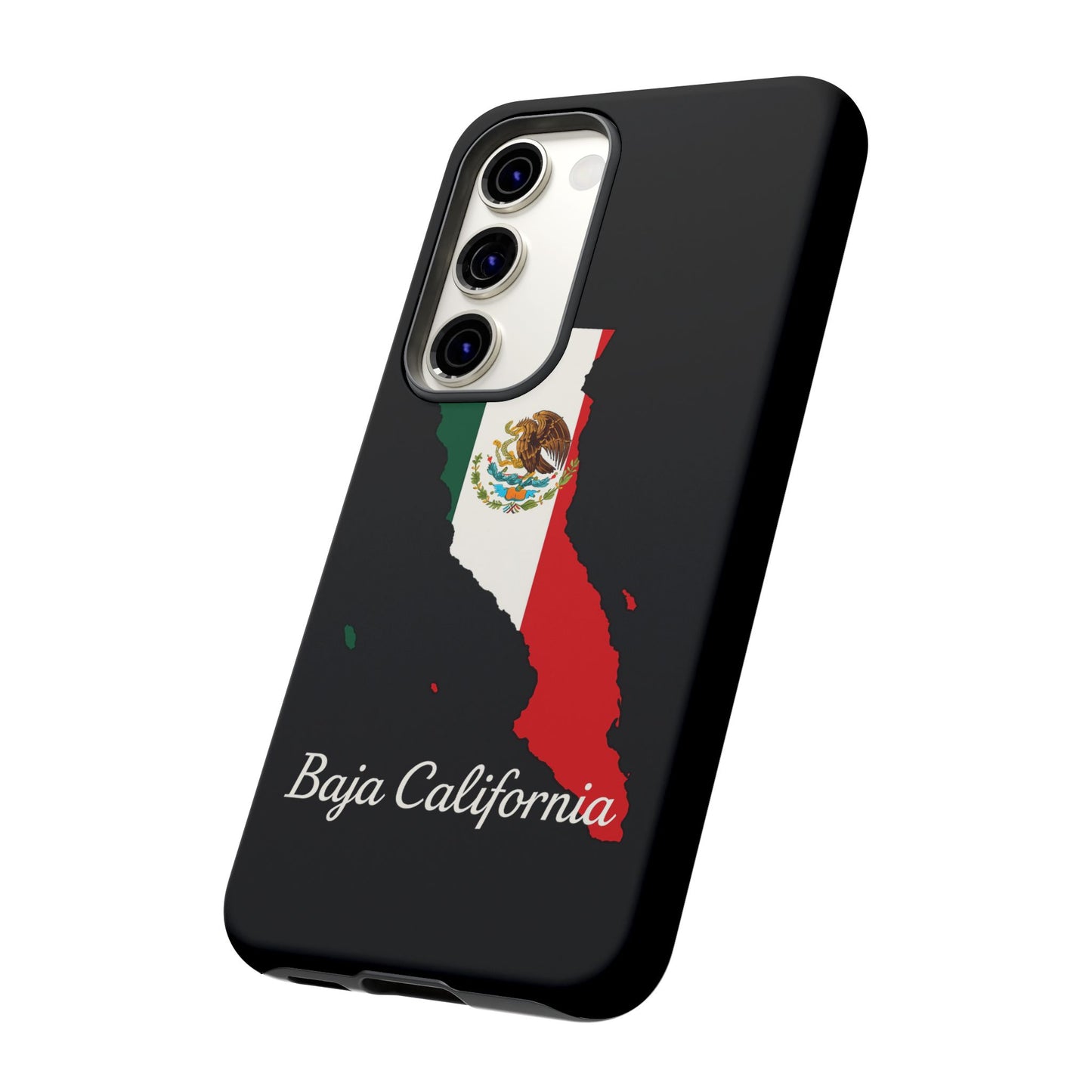 Baja California Mexico Flag Map Phone Case | Mexican American Pride Tough Case for iPhone & Samsung
