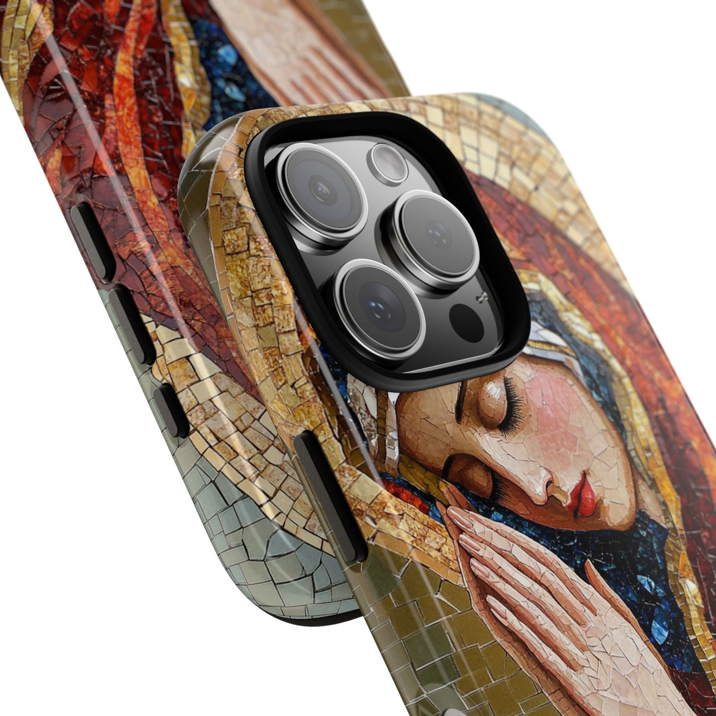 Virgin Mary Phone Case, Catholic Phone Case, Christian Aesthetic Case, Religious iPhone Case, Saint Art Case, Faith Gift