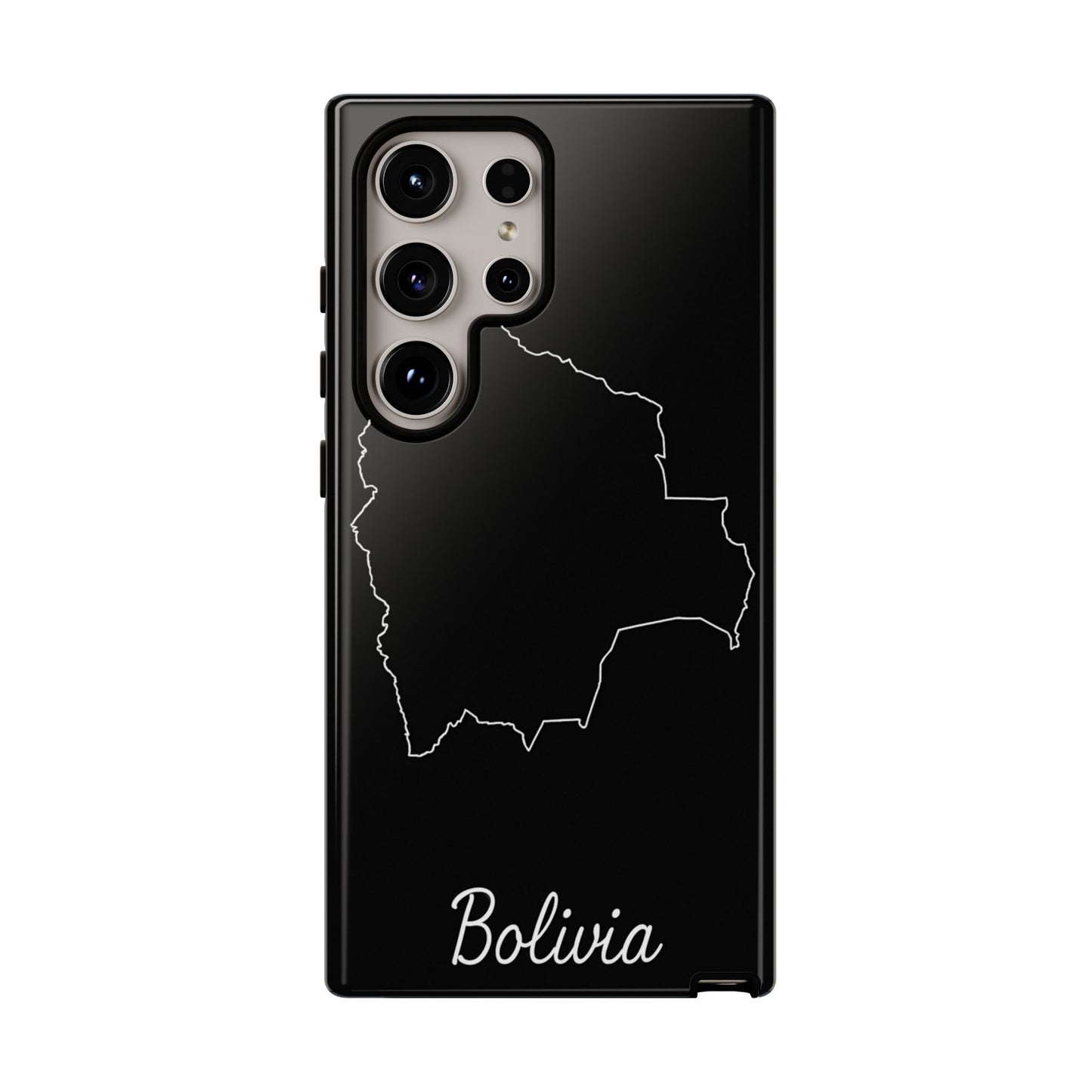 Bolivia Outline Phone Case – Minimal Country Map Tough Cover