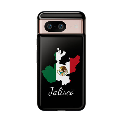 Jalisco Mexico Flag Map Phone Case | Mexican American Pride Tough Case for iPhone & Samsung