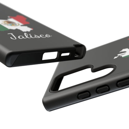 Jalisco Mexico Flag Map Phone Case | Mexican American Pride Tough Case for iPhone & Samsung