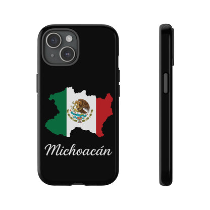 Michoacán Mexico Flag Map Phone Case | Mexican American Pride Tough Case for iPhone & Samsung