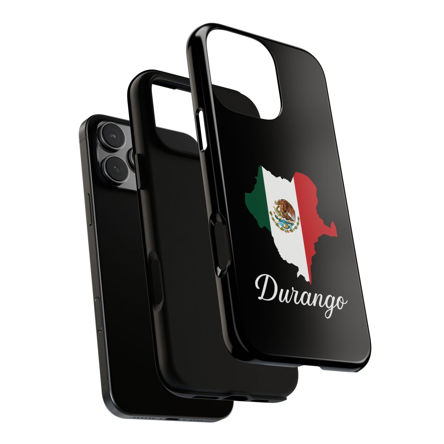 Durango Mexico Flag Map Phone Case | Mexican American Pride Tough Case for iPhone & Samsung