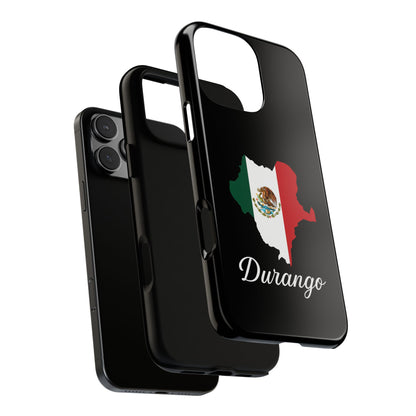 Durango Mexico Flag Map Phone Case | Mexican American Pride Tough Case for iPhone & Samsung