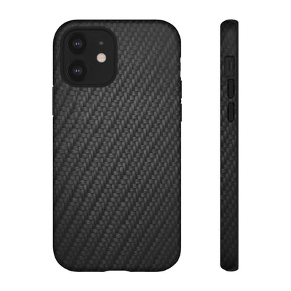 Carbon Fiber Inspired Phone Case – Rugged Slim Protective Tech Case for iPhone & Samsung