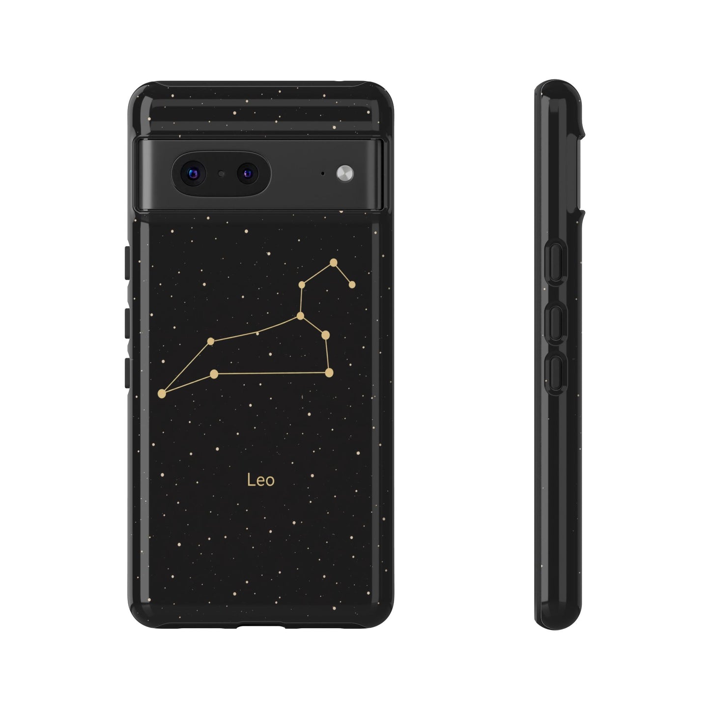 Leo Zodiac Constellation Phone Case – Luxe Gold Celestial Cover
