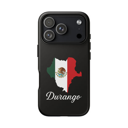 Durango Mexico Flag Map Phone Case | Mexican American Pride Tough Case for iPhone & Samsung