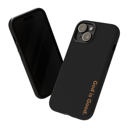 God Is Good Phone Case Minimal Aesthetic Christian Tough Cover