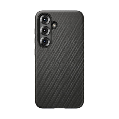 Carbon Fiber Inspired Phone Case – Rugged Slim Protective Tech Case for iPhone & Samsung