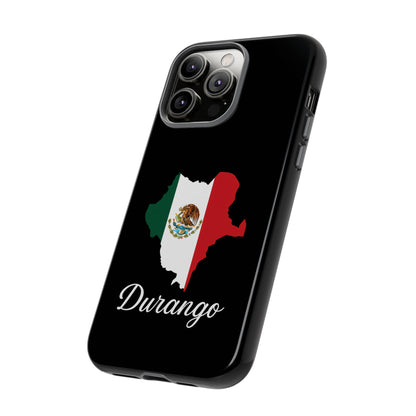 Durango Mexico Flag Map Phone Case | Mexican American Pride Tough Case for iPhone & Samsung