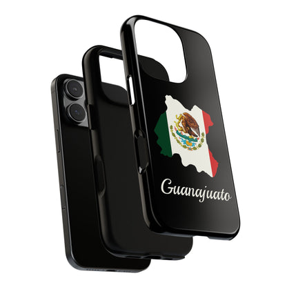 Guanajuato Mexico Flag Map Phone Case | Mexican American Pride Tough Case for iPhone & Samsung
