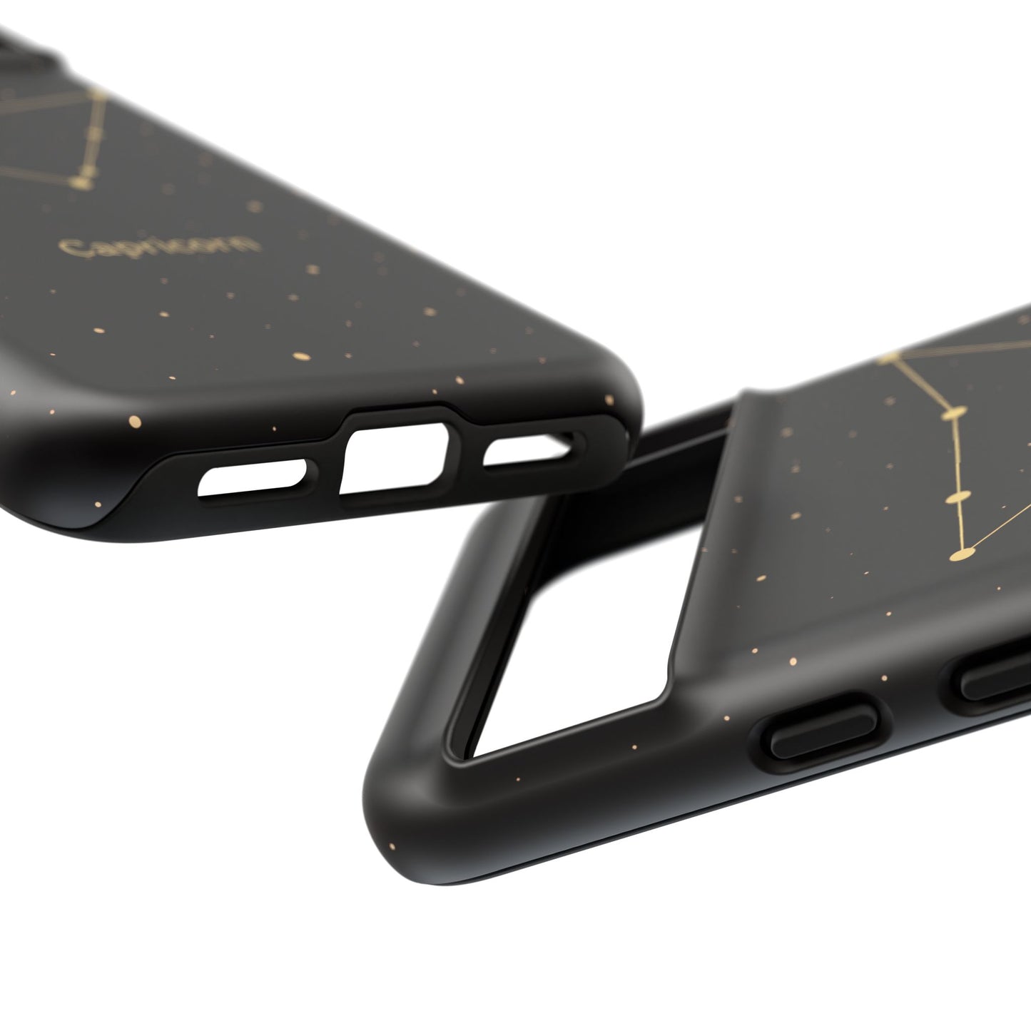 Capricorn Zodiac Constellation Phone Case – Luxe Gold Celestial Cover