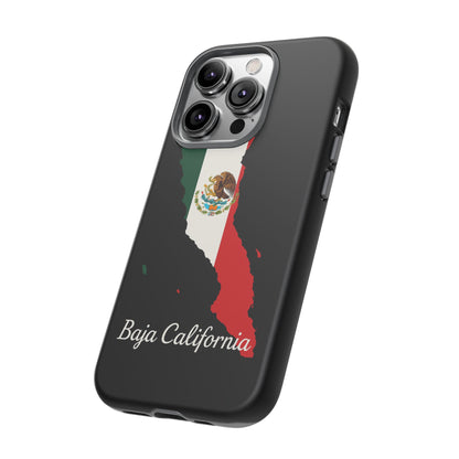 Baja California Mexico Flag Map Phone Case | Mexican American Pride Tough Case for iPhone & Samsung
