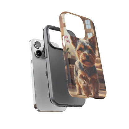 Yorkshire Terrier Phone Case – Cute Yorkie Puppy Tough Case (iPhone, Samsung, Pixel)