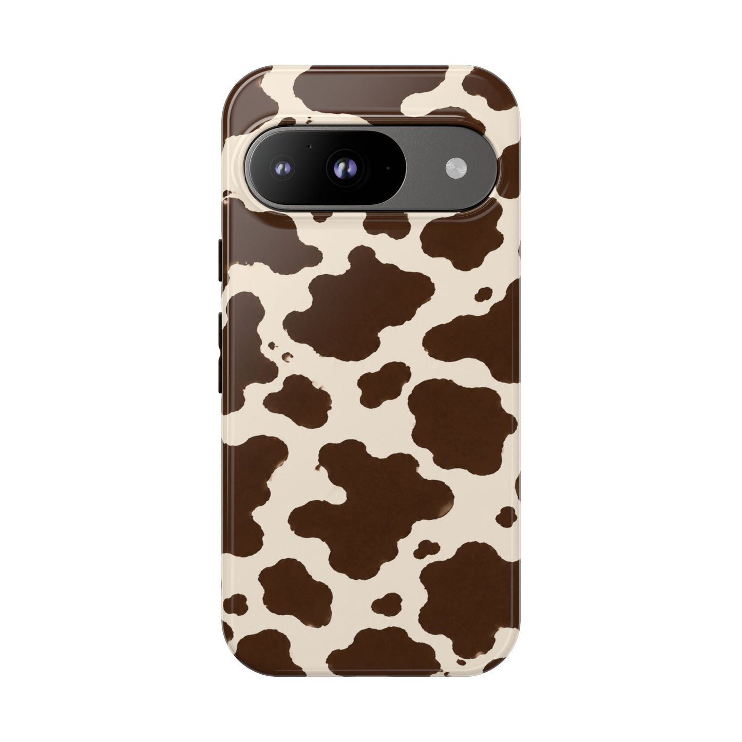 Western Cow Print Tough Phone Case for iPhone Samsung Galaxy Pixel