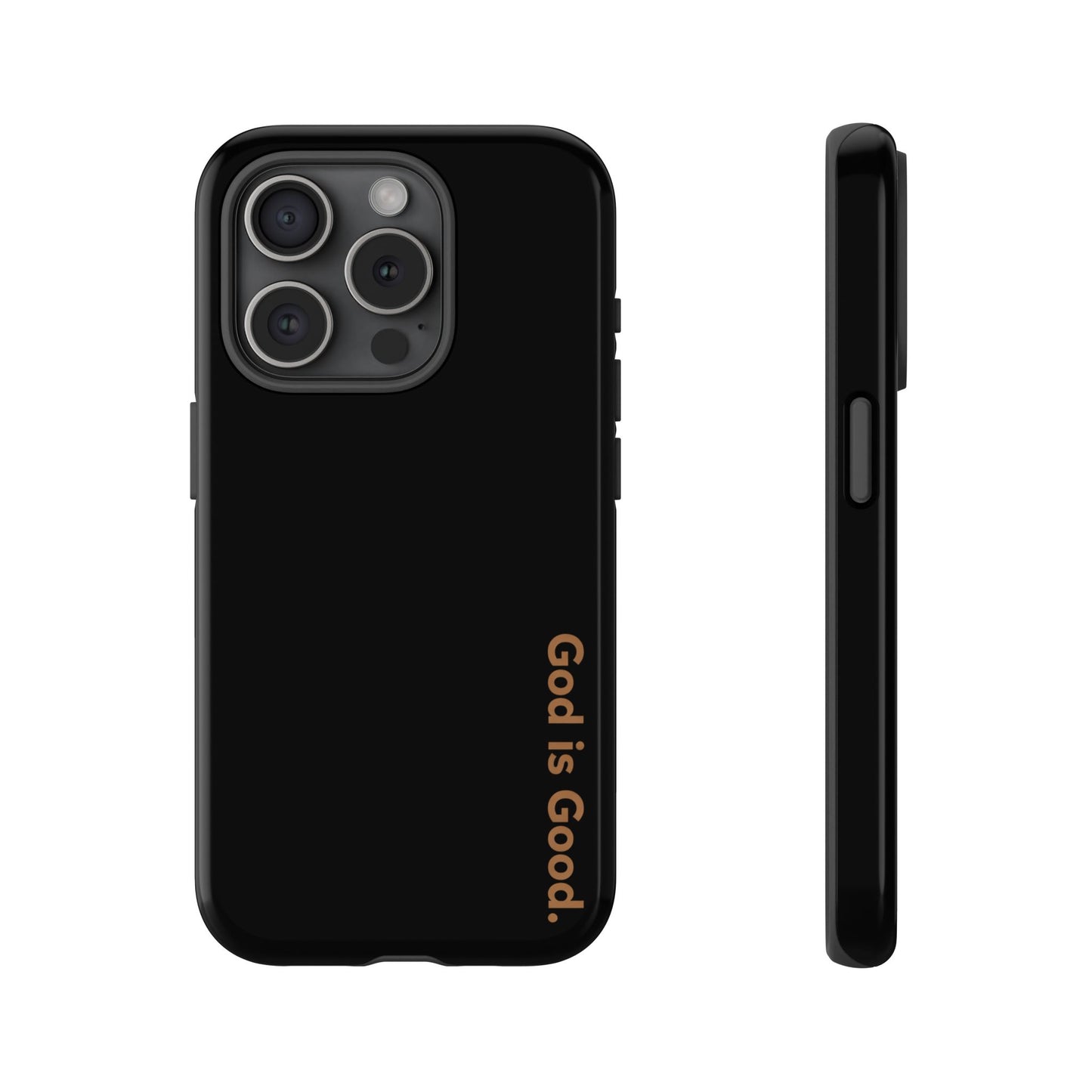 God Is Good Phone Case Minimal Aesthetic Christian Tough Cover