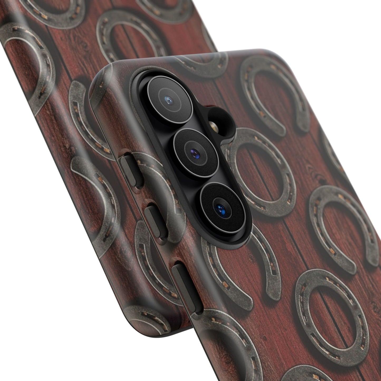 Rustic Horseshoe Western Phone Case – Cowboy Country Ranch Tough Case