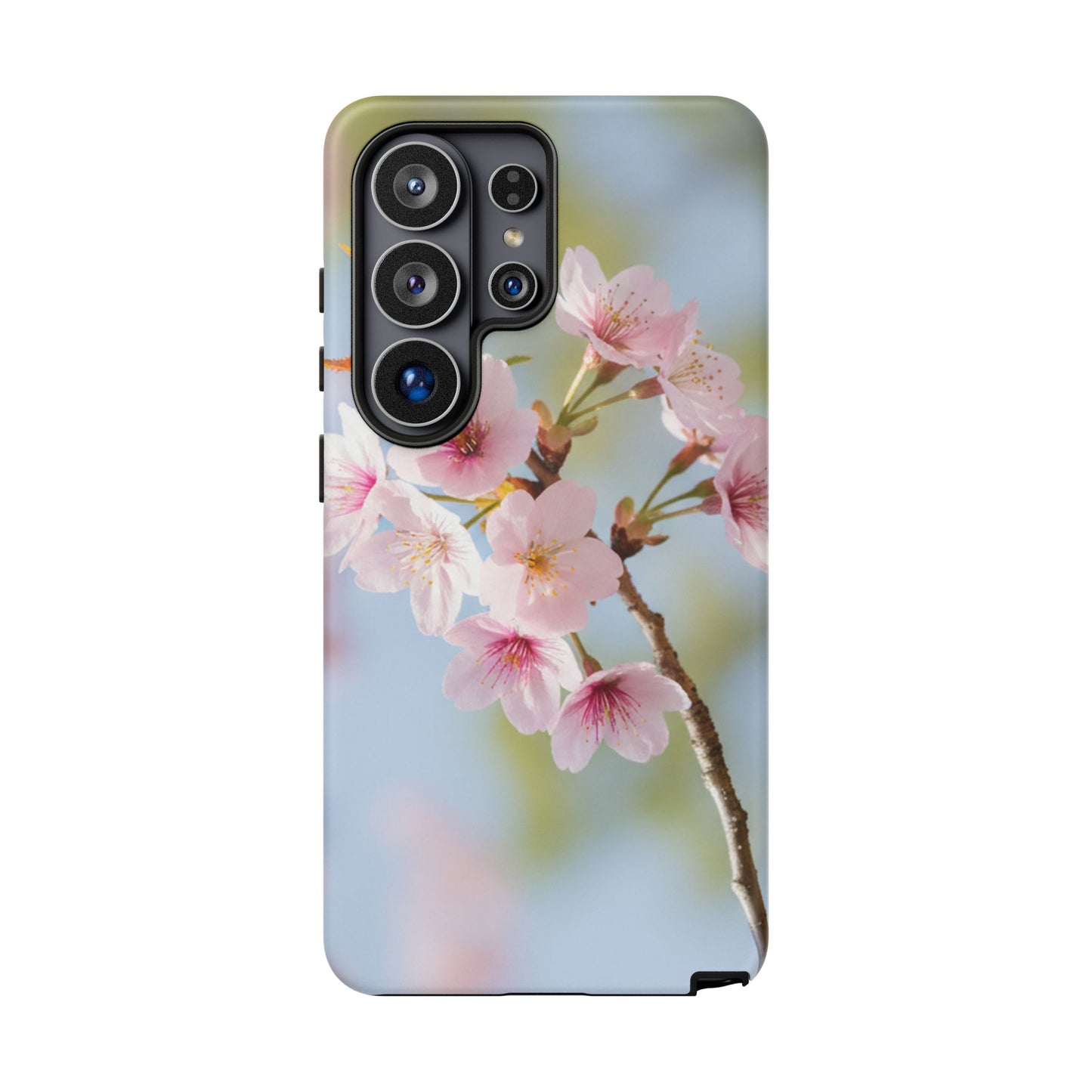 Cherry Blossom Phone Case – Pink Floral Tough Case (iPhone, Samsung Galaxy, Pixel)