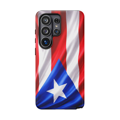 Puerto Rico Flag Phone Case | Boricua Pride Tough Case | Puerto Rican Flag Protective Cover for iPhone & Samsung