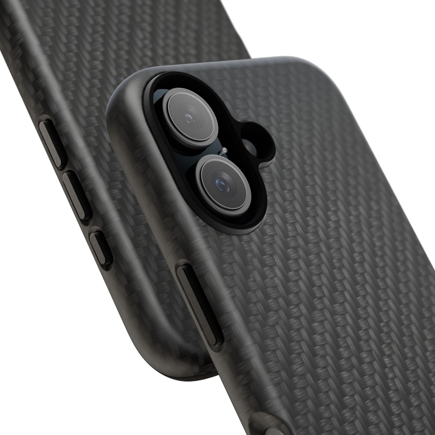 Carbon Fiber Inspired Phone Case – Rugged Slim Protective Tech Case for iPhone & Samsung