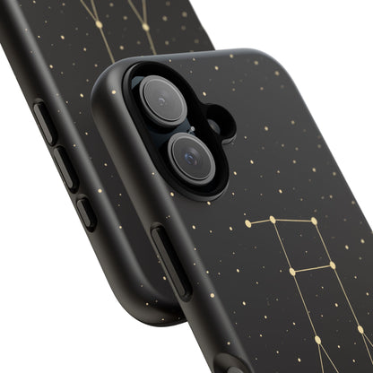 Gemini Zodiac Constellation Phone Case – Luxe Gold Celestial Cover