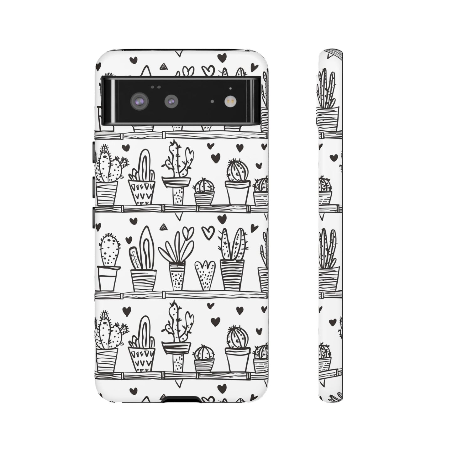 Cactus Succulent Phone Case Cute Plant Aesthetic iPhone Samsung Cover