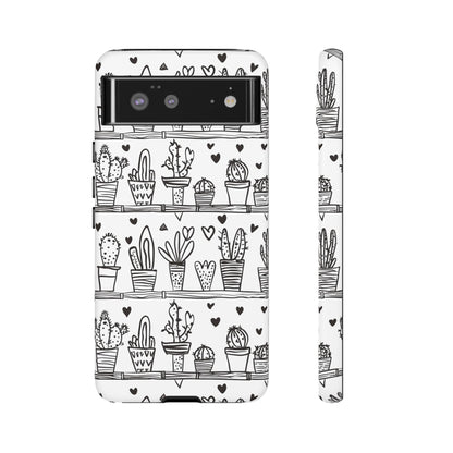 Cactus Succulent Phone Case Cute Plant Aesthetic iPhone Samsung Cover