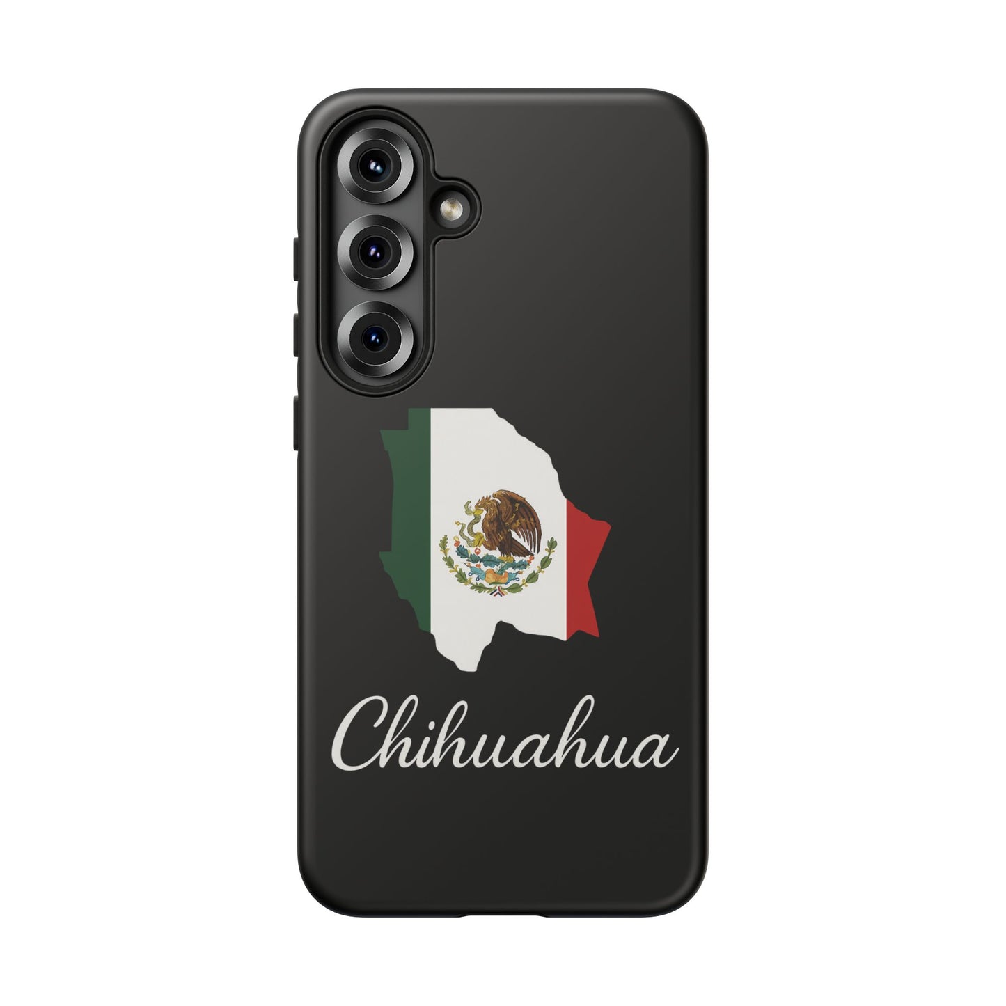 Chihuahua Mexico Flag Map Phone Case | Mexican American Pride Tough Case for iPhone & Samsung