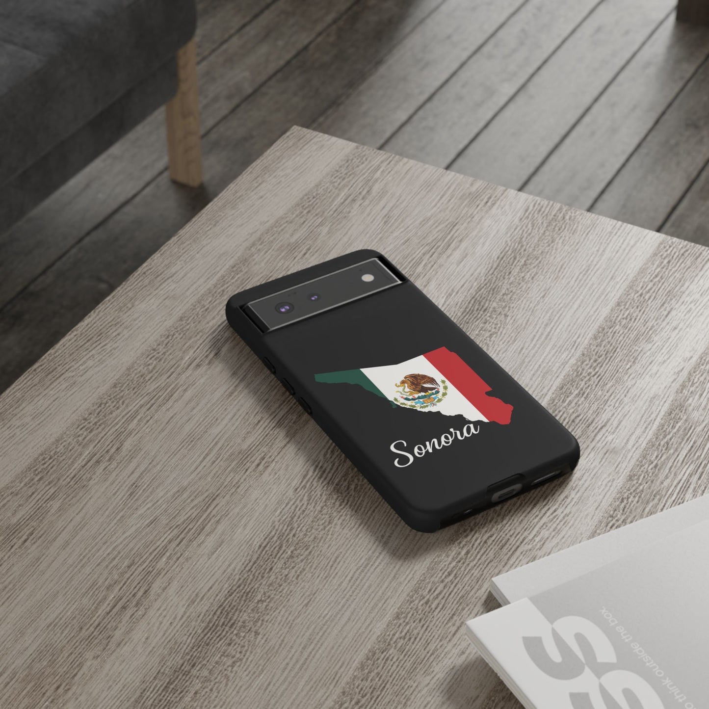 Sonora Mexico Flag Map Phone Case | Mexican American Pride Tough Case for iPhone & Samsung