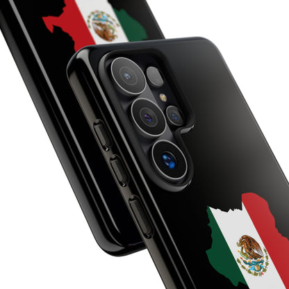 Durango Mexico Flag Map Phone Case | Mexican American Pride Tough Case for iPhone & Samsung