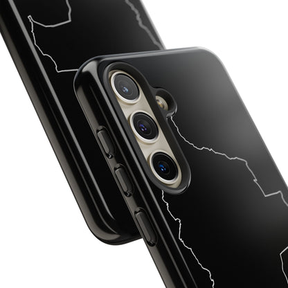 Bolivia Outline Phone Case – Minimal Country Map Tough Cover