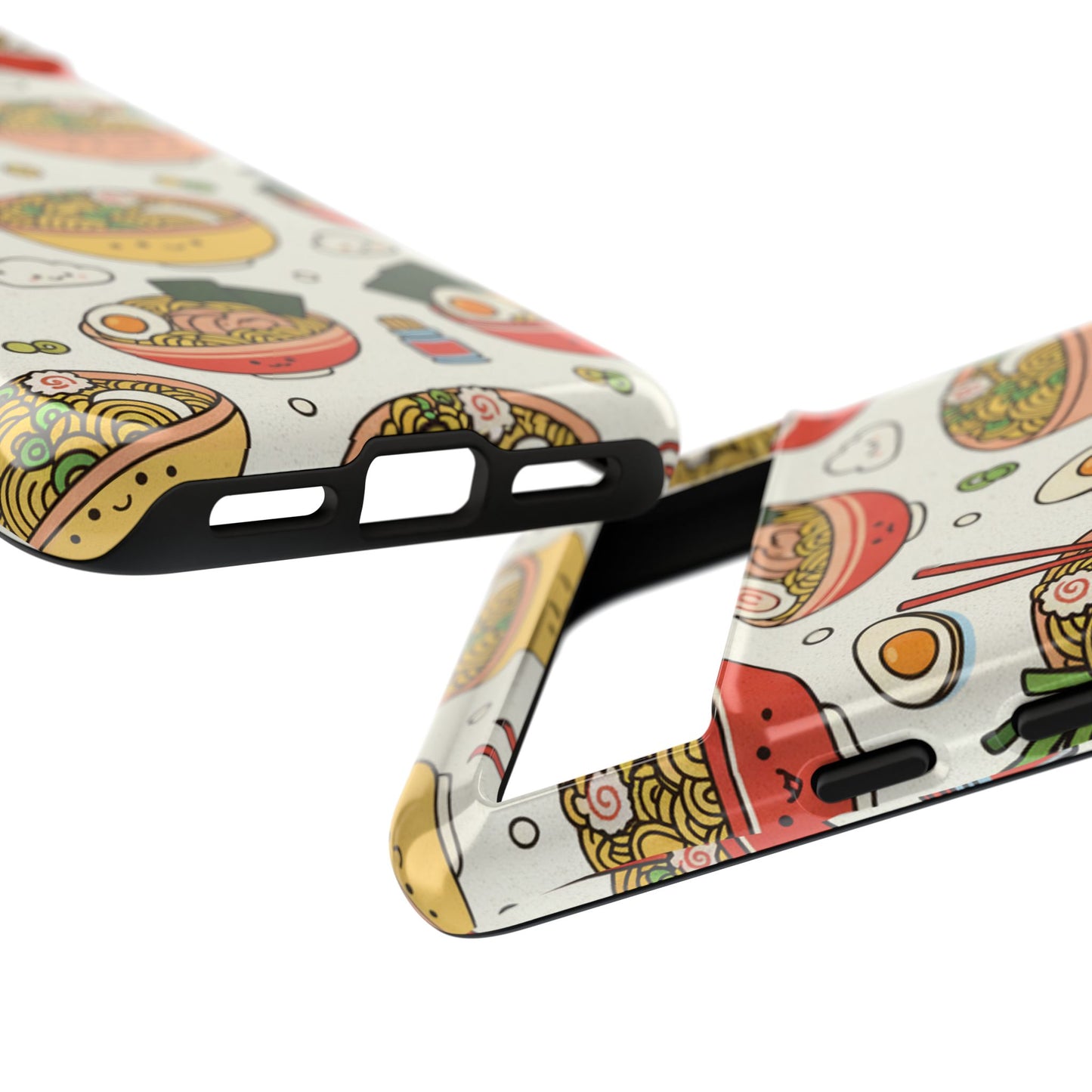 Kawaii Ramen Phone Case – Cute Japanese Food Pattern | Noodle Bowl Aesthetic Case