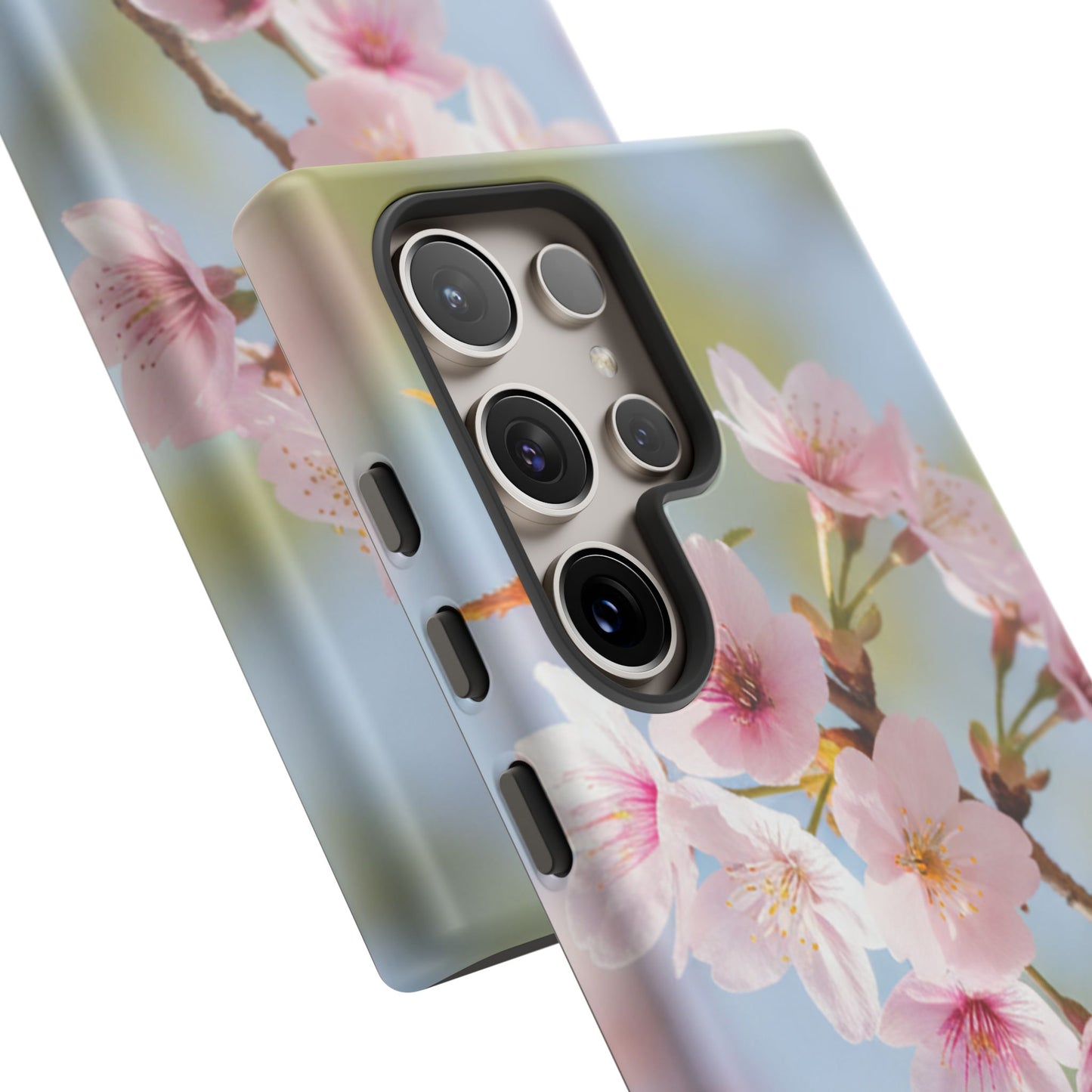 Cherry Blossom Phone Case – Pink Floral Tough Case (iPhone, Samsung Galaxy, Pixel)