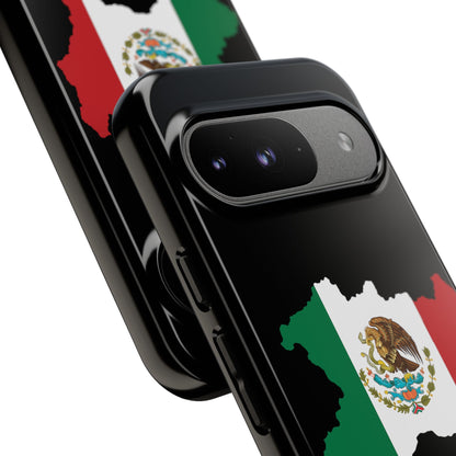 Michoacán Mexico Flag Map Phone Case | Mexican American Pride Tough Case for iPhone & Samsung