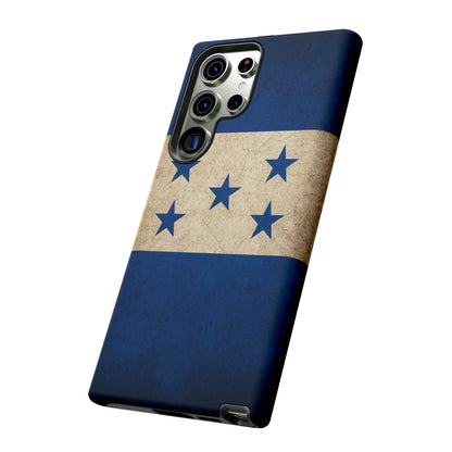 Honduras Flag Phone Case | Vintage Honduran Flag iPhone & Samsung Tough Protective Case