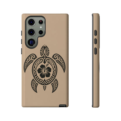 Polynesian Turtle Phone Case | Hawaiian Beach Tough Cover