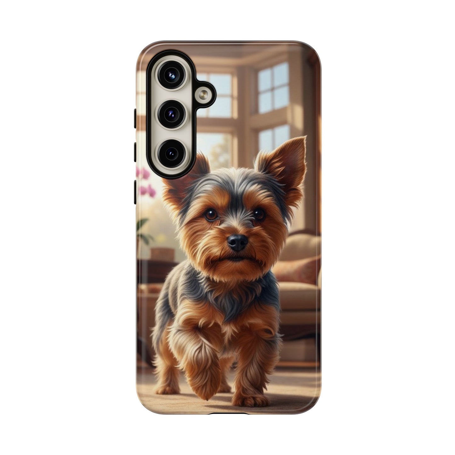 Yorkshire Terrier Phone Case – Cute Yorkie Puppy Tough Case (iPhone, Samsung, Pixel)