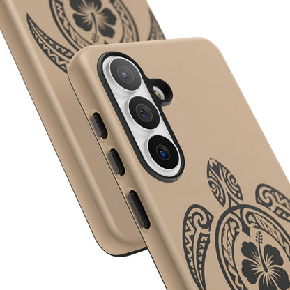 Polynesian Turtle Phone Case | Hawaiian Beach Tough Cover