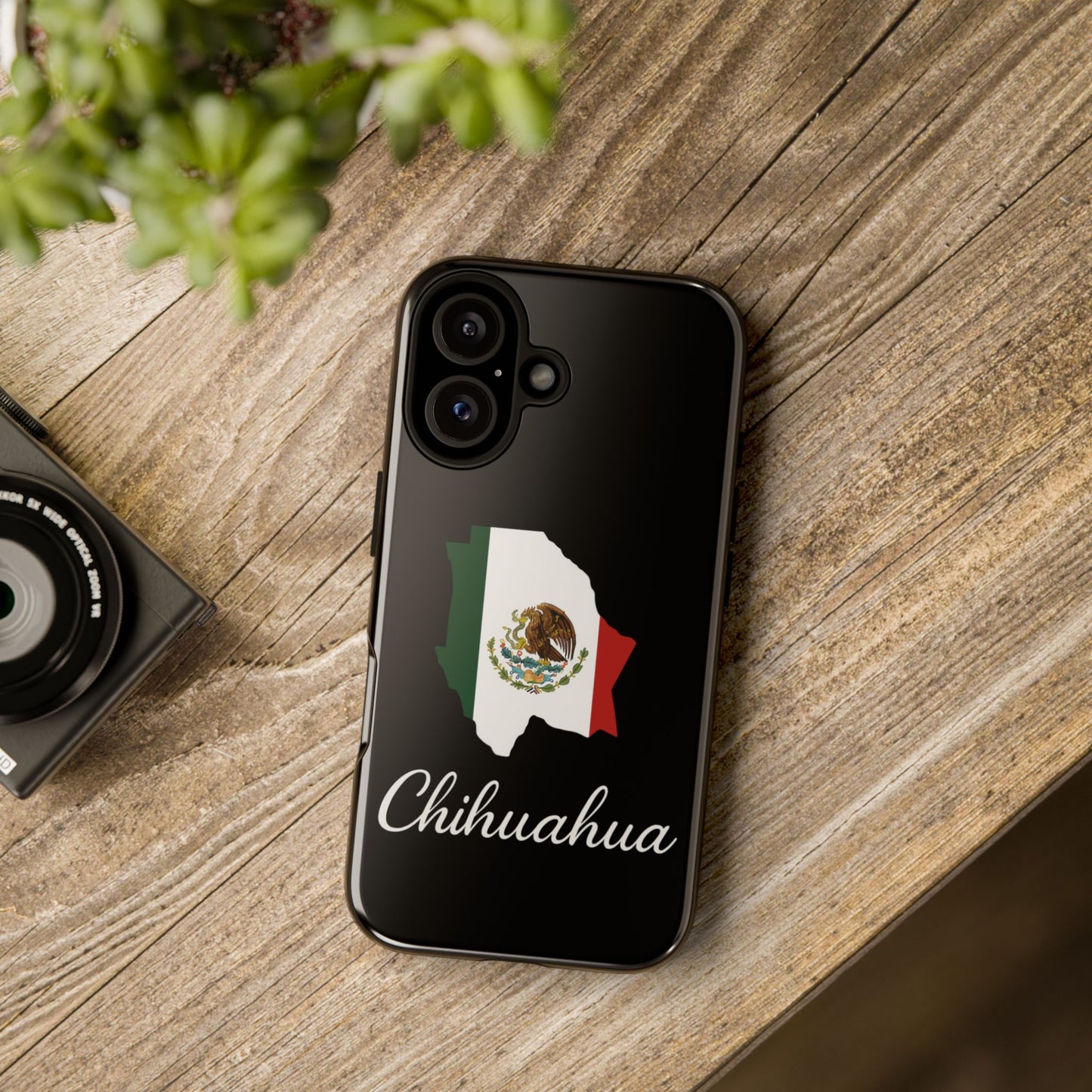 Chihuahua Mexico Flag Map Phone Case | Mexican American Pride Tough Case for iPhone & Samsung