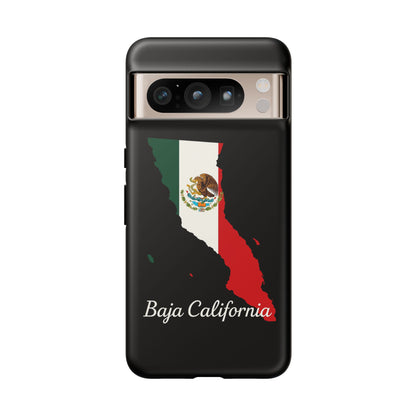 Baja California Mexico Flag Map Phone Case | Mexican American Pride Tough Case for iPhone & Samsung