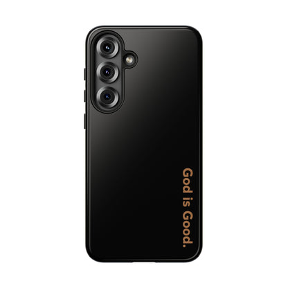 God Is Good Phone Case Minimal Aesthetic Christian Tough Cover