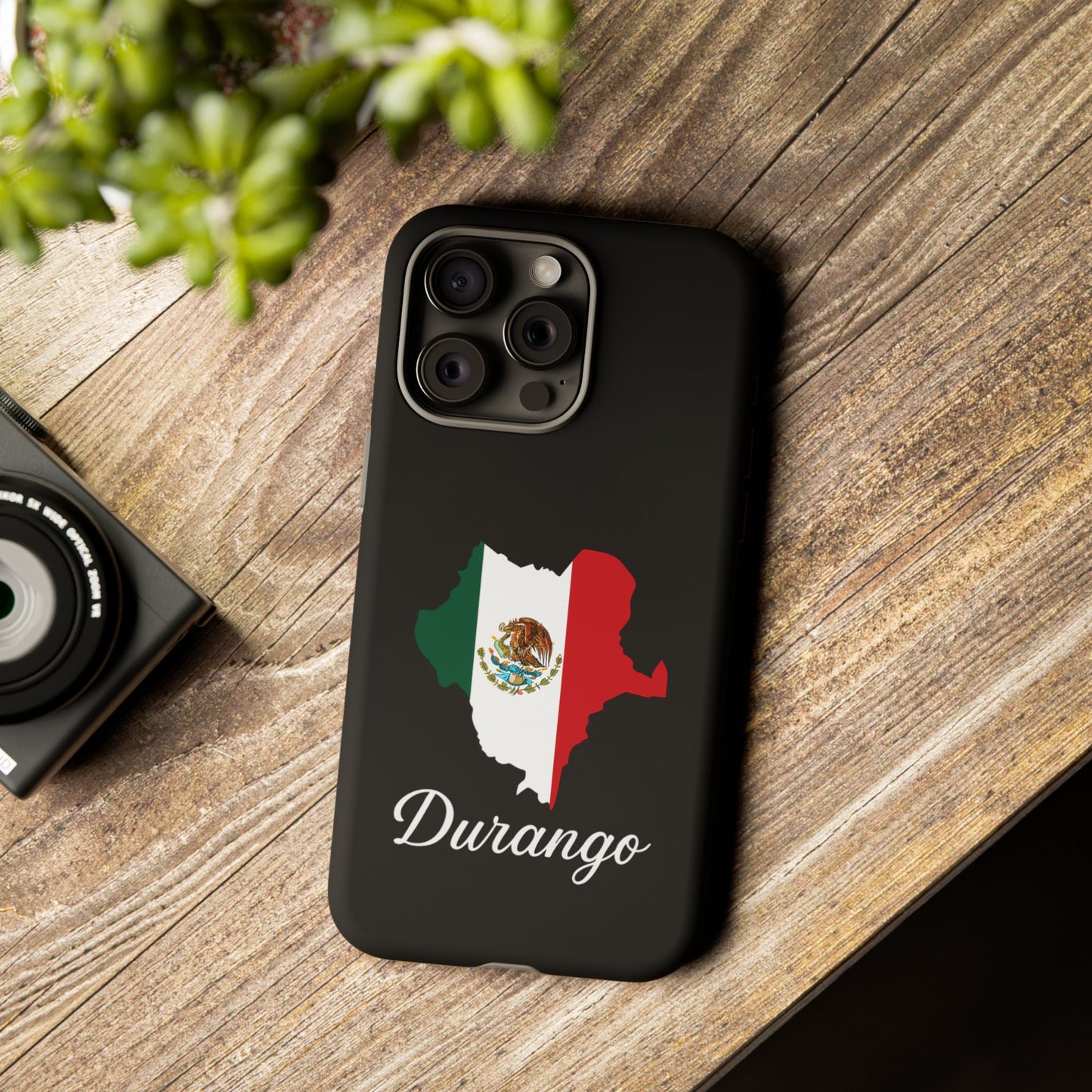 Durango Mexico Flag Map Phone Case | Mexican American Pride Tough Case for iPhone & Samsung